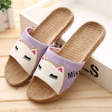 Load image into Gallery viewer, Indoor Slippers | Rabbit Cat
