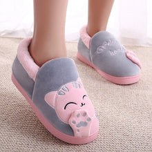 Load image into Gallery viewer, Home Slippers | Winter Cute