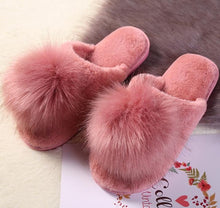 Load image into Gallery viewer, Home Slippers | Fur Plush