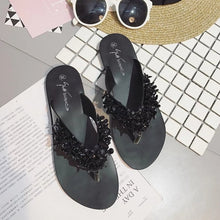 Load image into Gallery viewer, Silver Rhinestone | Slippers Women