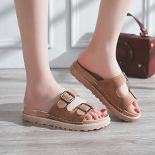 Load image into Gallery viewer, Buckle Platform | Women Slippers