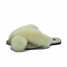 Load image into Gallery viewer, Home Slippers | cross fur