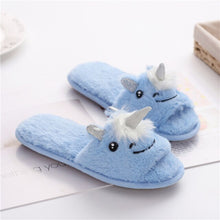 Load image into Gallery viewer, Home Slippers Fluffy Animal
